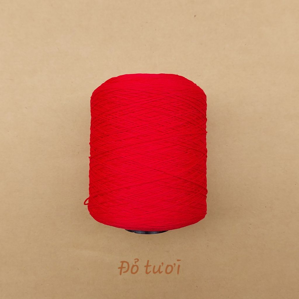 Cuộn sợi 100% silk 0.8mm màu trơn - 300gram