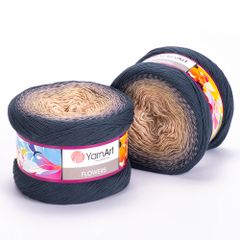 Len cầu vồng cotton Flowers - Yarnart - 250g dài 1000m (Bảng màu từ 250-300)