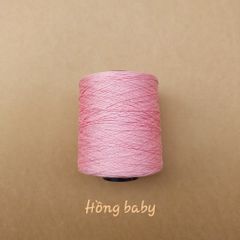 Cuộn sợi 100% silk 0.8mm màu trơn - 300gram