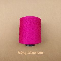 Cuộn sợi 100% silk 0.8mm màu trơn - 300gram