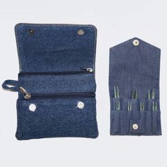 Bộ kim đan tay bằng Gỗ Chàm - INDIGO WOOD “MINI” INTERCHANGEABLE NEEDLE SET - 50MM