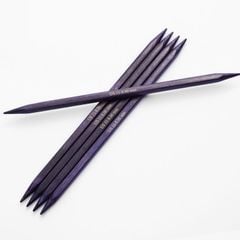 Bộ kim đan 2 đầu bằng gỗ J'adore Cubics dài 15cm, nhập khẩu từ Knitpro - Set 5 cây