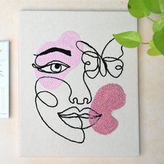 Set 2 khung vải hình chữ nhật 33x28cm, nhập khẩu từ Knitpro