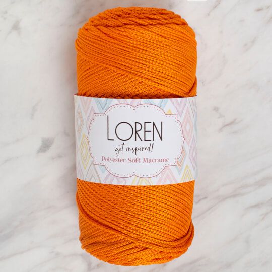 Sợi Loren Polyester Soft Macrame nhập khẩu từ Loren, đan móc túi, giỏ xách, nón, các đồ dùng trang trí nội thất