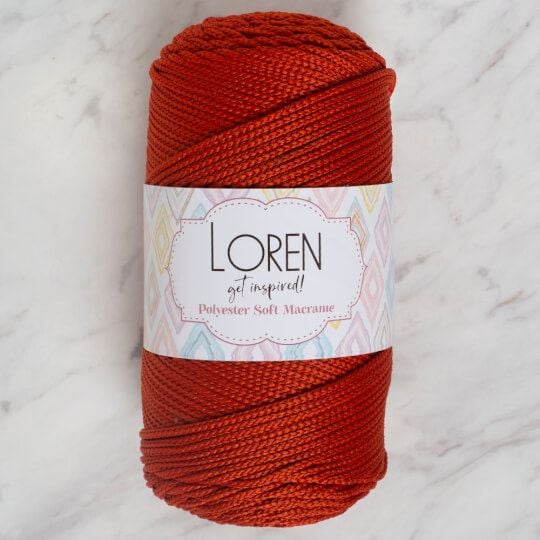 Sợi Loren Polyester Soft Macrame nhập khẩu từ Loren, đan móc túi, giỏ xách, nón, các đồ dùng trang trí nội thất