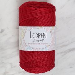 Sợi Loren Polyester Soft Macrame nhập khẩu từ Loren, đan móc túi, giỏ xách, nón, các đồ dùng trang trí nội thất