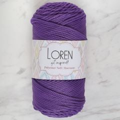 Sợi Loren Polyester Soft Macrame nhập khẩu từ Loren, đan móc túi, giỏ xách, nón, các đồ dùng trang trí nội thất