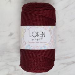 Sợi Loren Polyester Soft Macrame nhập khẩu từ Loren, đan móc túi, giỏ xách, nón, các đồ dùng trang trí nội thất