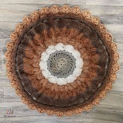 Len cầu vồng Mandala - Nhập khẩu từ hãng Lion Brand - 100% Premium Acrylic - 150gram dài 173m