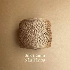 Cuộn sợi Silk, 100% Silk, 250g, cỡ 1.2mm