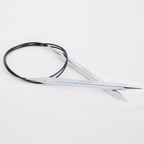 Kim đan vòng Fixed đầu kim vuông Nova Cubics dài 40cm, nhập khẩu từ KnitPro