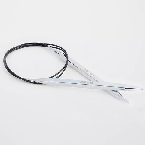 Kim đan vòng Fixed đầu kim vuông Nova Cubics dài 60cm, nhập khẩu từ KnitPro