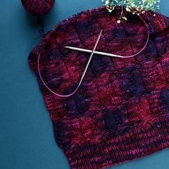 Kim đan vòng metal NOVA dài 40cm, nhập khẩu từ Knitpro