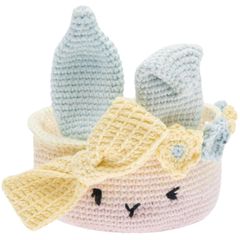 Bộ Ricorumi Crochet Kit - Easter Basket nhập từ Rico Design