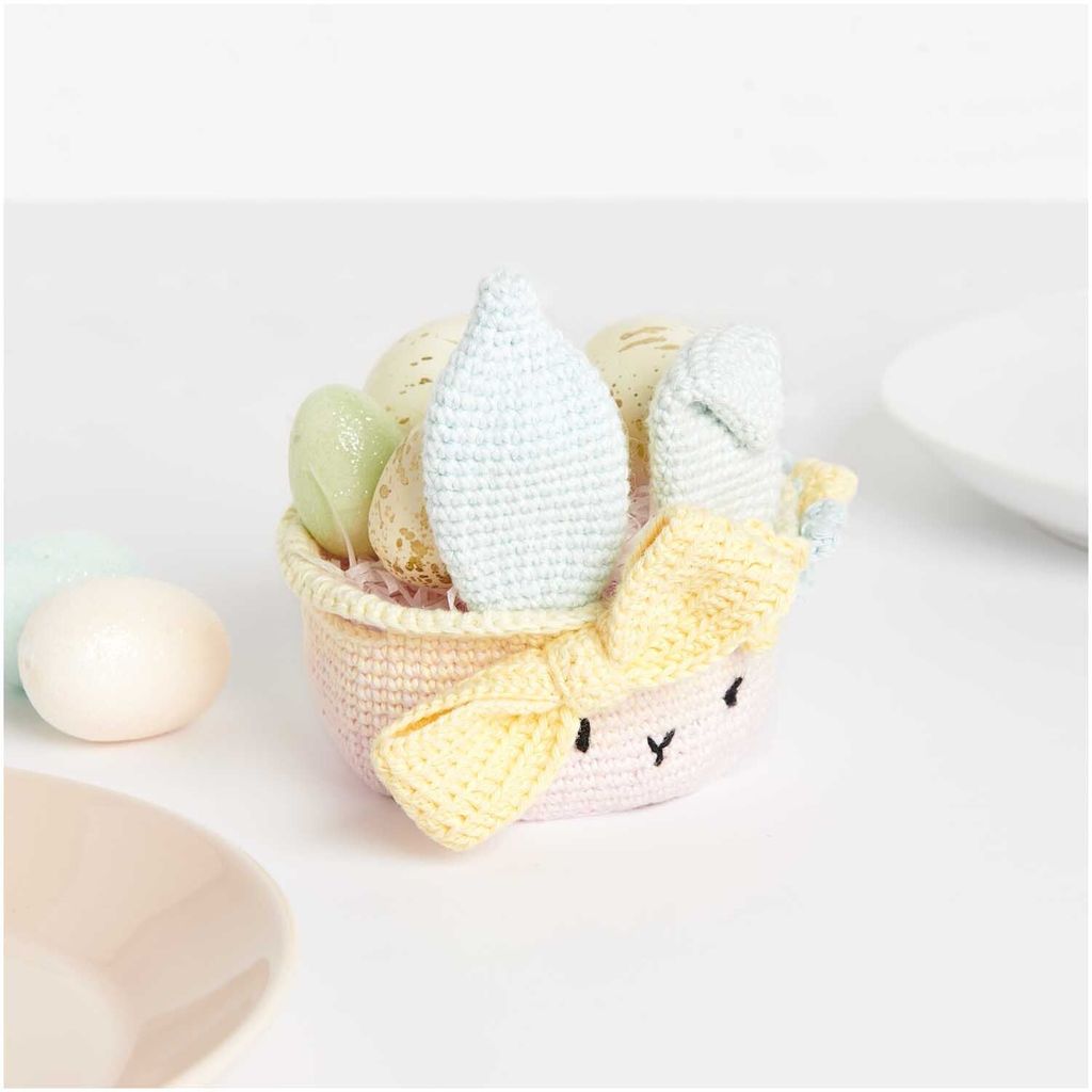 Bộ Ricorumi Crochet Kit - Easter Basket nhập từ Rico Design