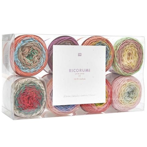 Bộ Ricorumi Kit 8 cuộn Spin Spin nhập từ Rico Design