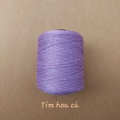 Cuộn sợi 100% silk 0.8mm màu trơn - 300gram