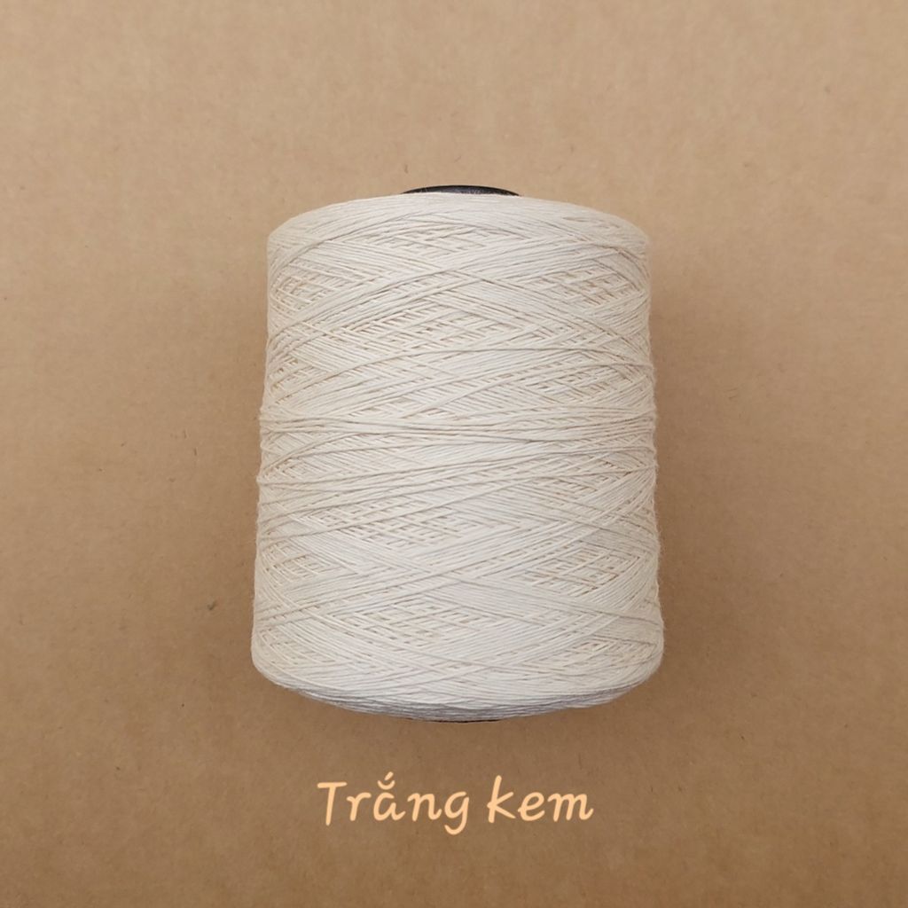 Cuộn sợi 100% silk 0.8mm màu trơn - 300gram