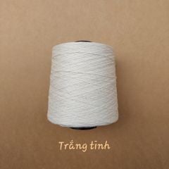 Cuộn sợi 100% silk 0.8mm màu trơn - 300gram