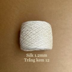 Cuộn sợi Silk, 100% Silk, 250g, cỡ 1.2mm