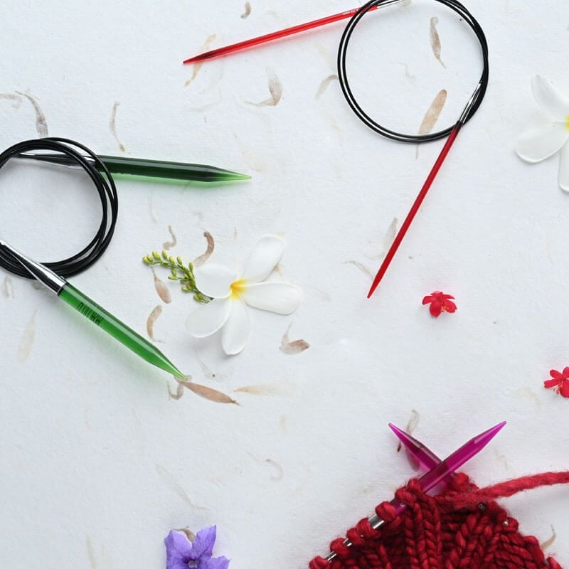 Kim đan vòng fix 2 đầu Trendz dài 60cm, nhập khẩu từ KnitPro