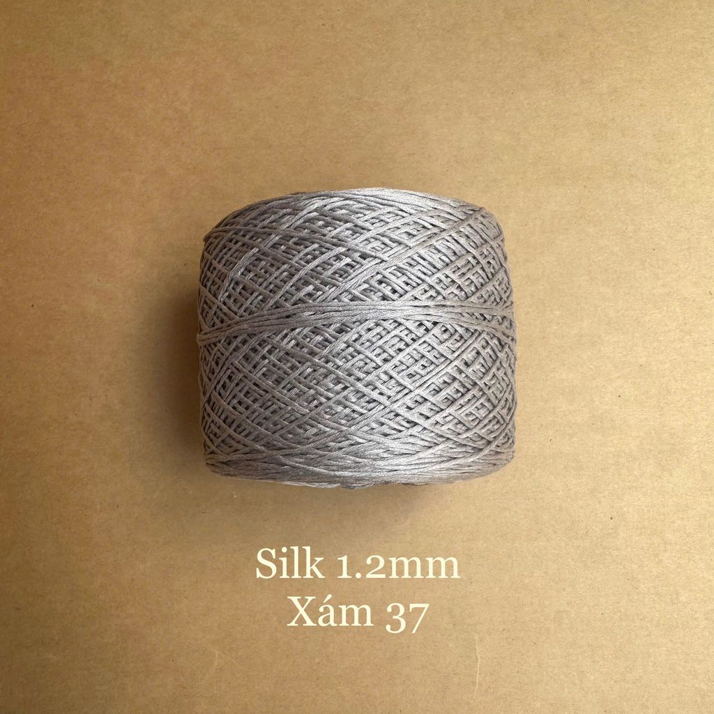 Cuộn sợi Silk, 100% Silk, 250g, cỡ 1.2mm