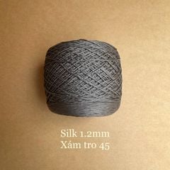 Cuộn sợi Silk, 100% Silk, 250g, cỡ 1.2mm