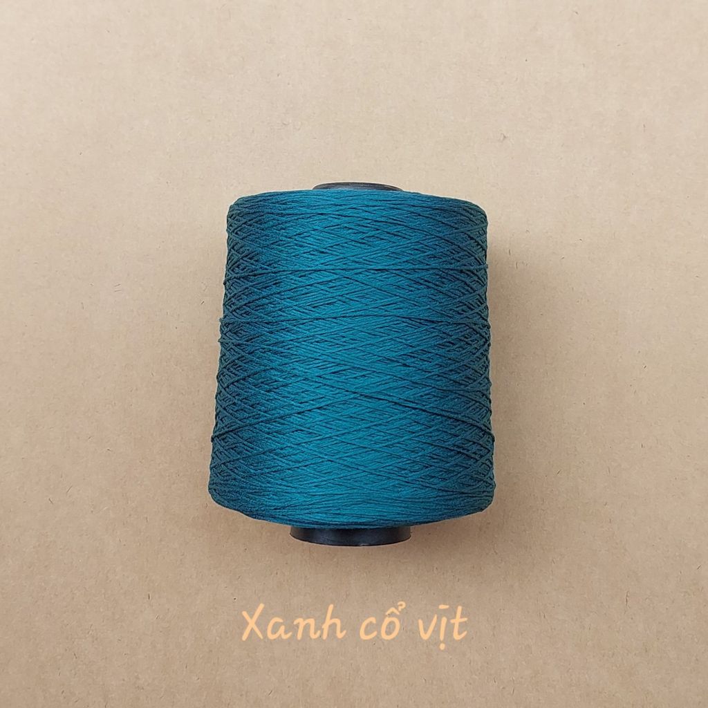 Cuộn sợi 100% silk 0.8mm màu trơn - 300gram