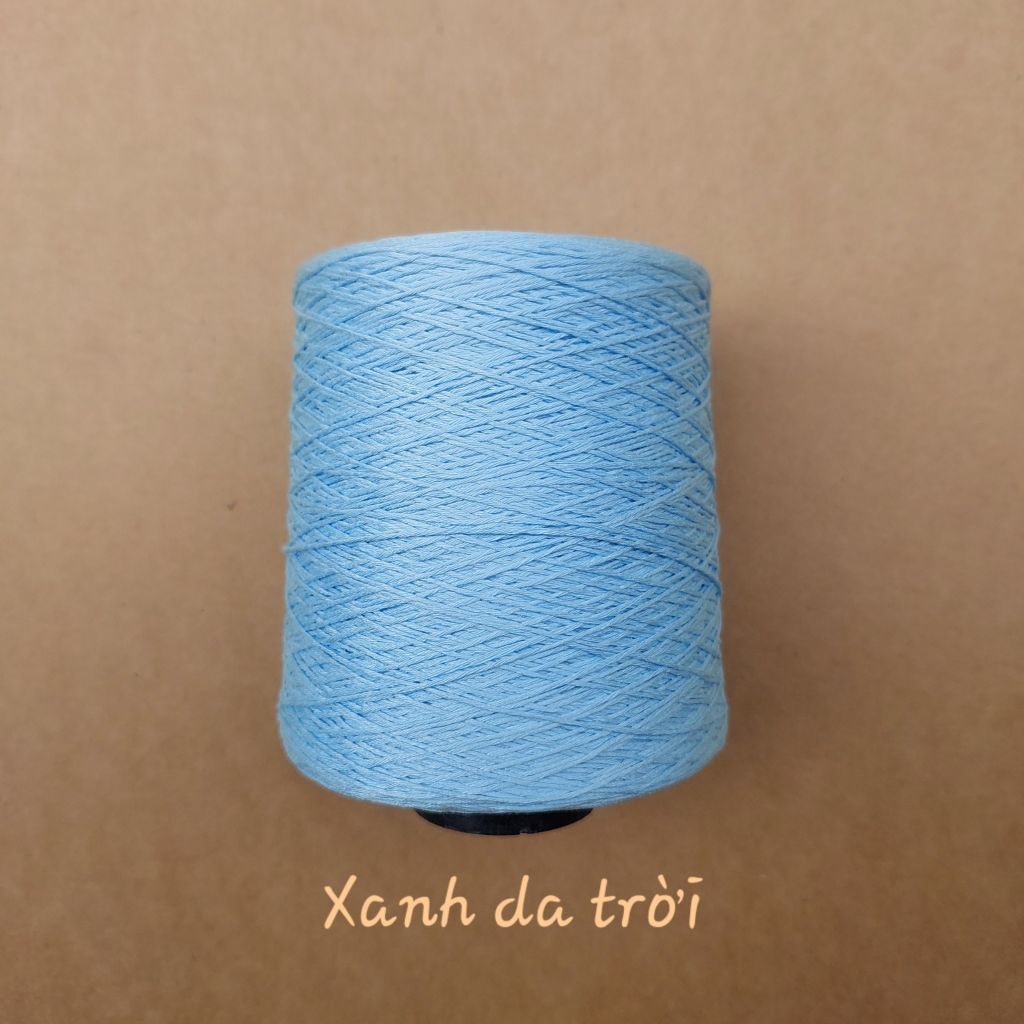 Cuộn sợi 100% silk 0.8mm màu trơn - 300gram