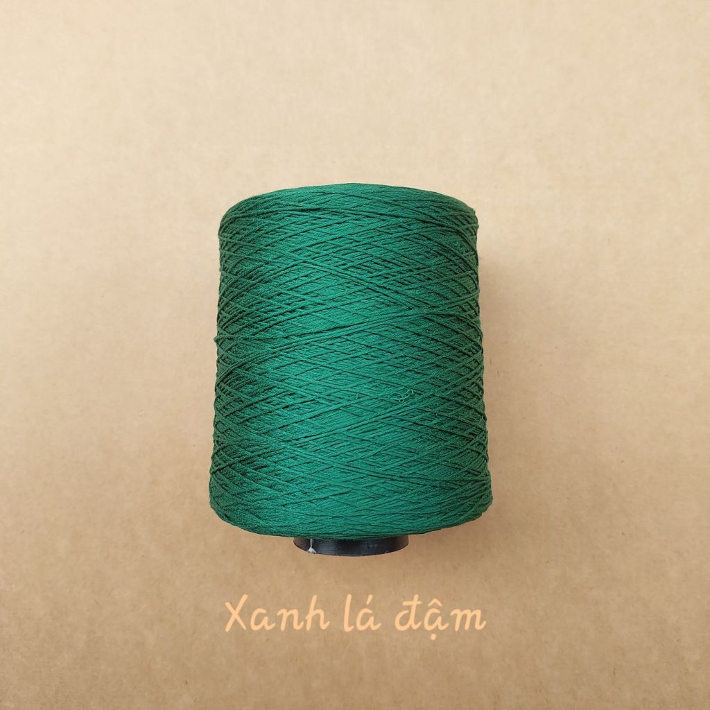 Cuộn sợi 100% silk 0.8mm màu trơn - 300gram