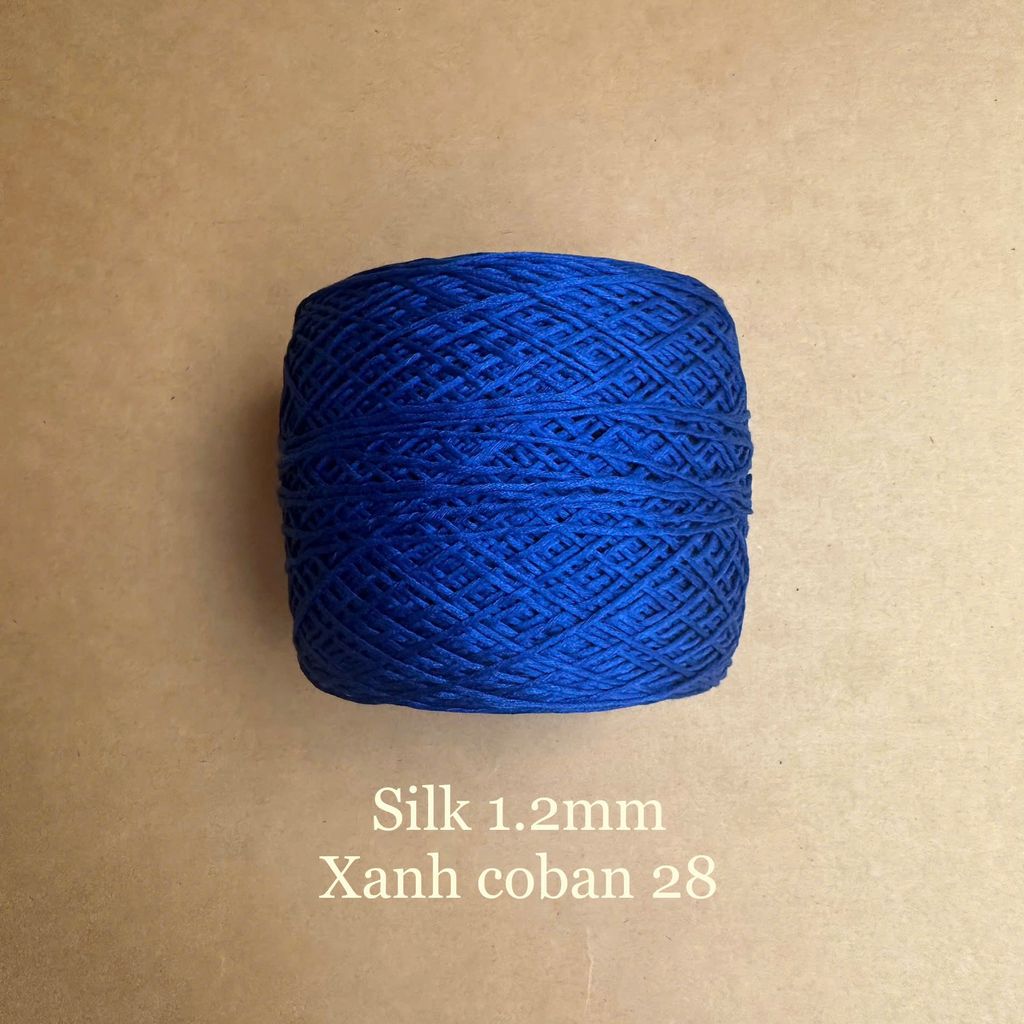 Cuộn sợi Silk, 100% Silk, 250g, cỡ 1.2mm