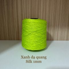 Cuộn sợi 100% Silk 1mm, 300g màu trơn