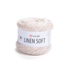 Sợi Linen Soft nhập khẩu từ Yarnart, đan móc áo, váy, khăn