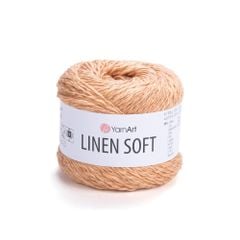 Sợi Linen Soft nhập khẩu từ Yarnart, đan móc áo, váy, khăn