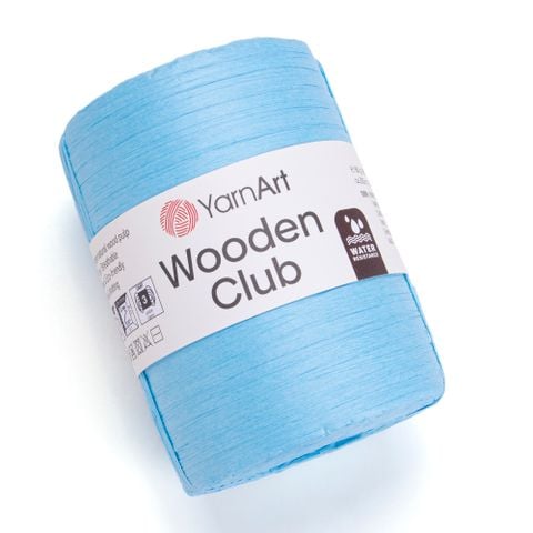 Sợi Wooden Club nhập khẩu từ Yarnart, đan móc túi, ví, nón