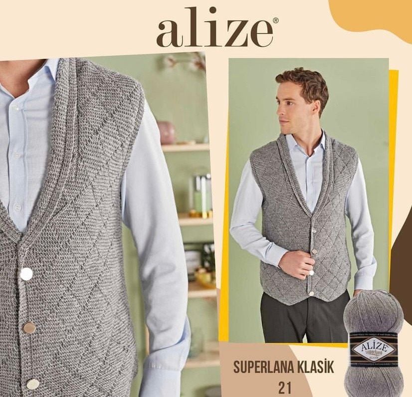 Len ấm Superlana Klasik nhập khẩu từ Alize Yarns đan móc nón, khăn, áo