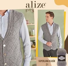 Len ấm Superlana Klasik nhập khẩu từ Alize Yarns đan móc nón, khăn, áo