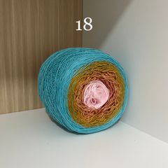 Sợi cầu vồng Cotton 0.8mm, 300g