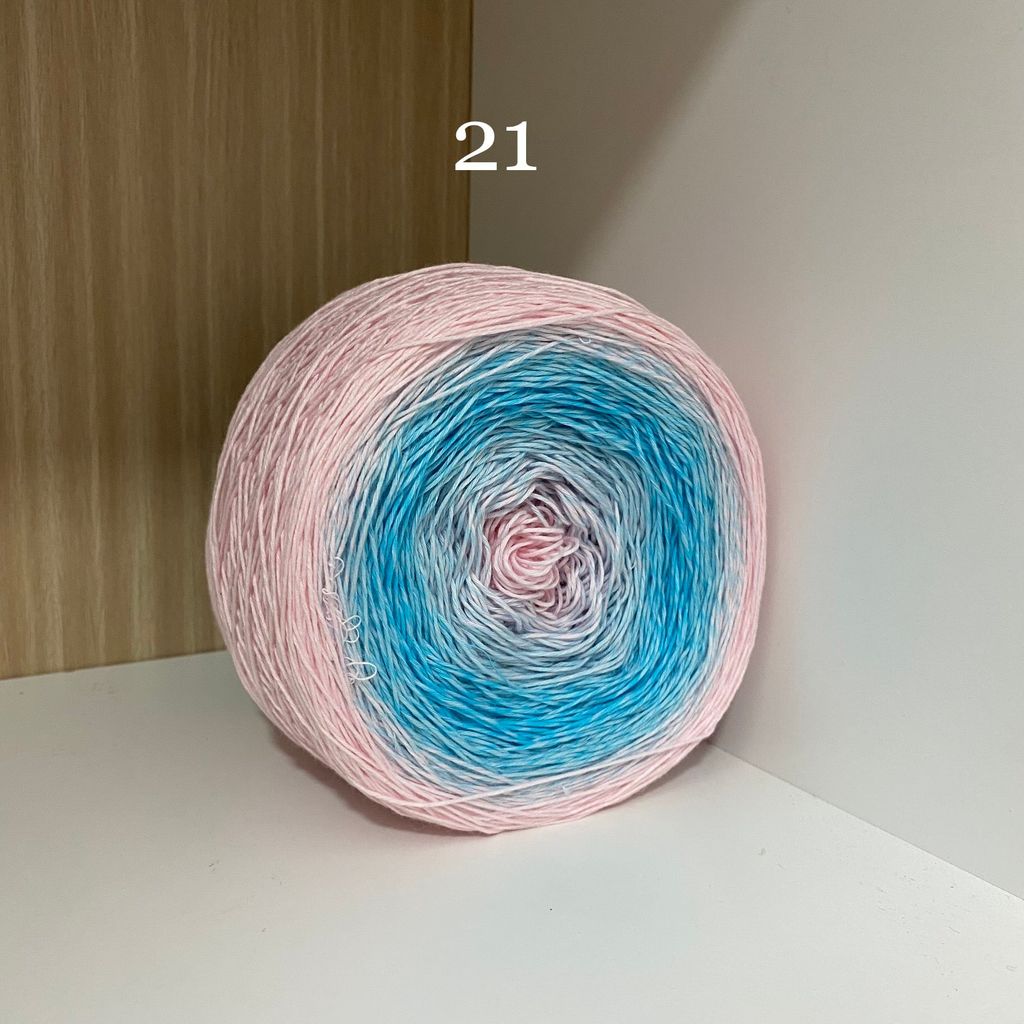 Sợi cầu vồng Cotton 0.8mm, 300g