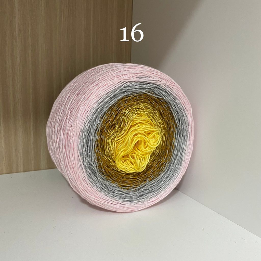 Sợi cầu vồng Cotton 0.8mm, 300g