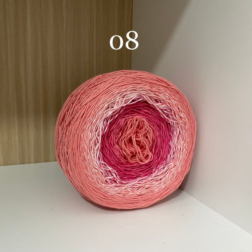 Sợi cầu vồng Cotton 0.8mm, 300g