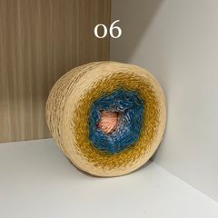 Sợi cầu vồng Cotton 0.8mm, 300g