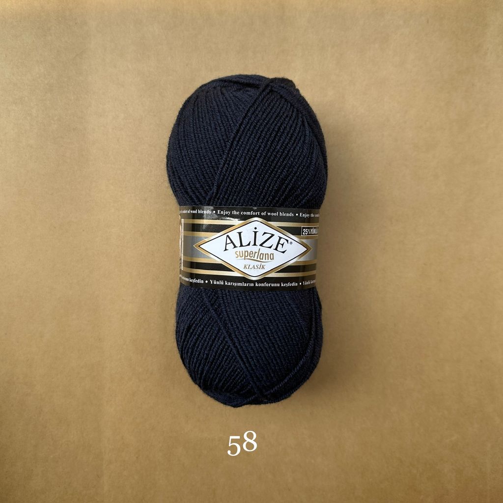 Len ấm Superlana Klasik nhập khẩu từ Alize Yarns đan móc nón, khăn, áo