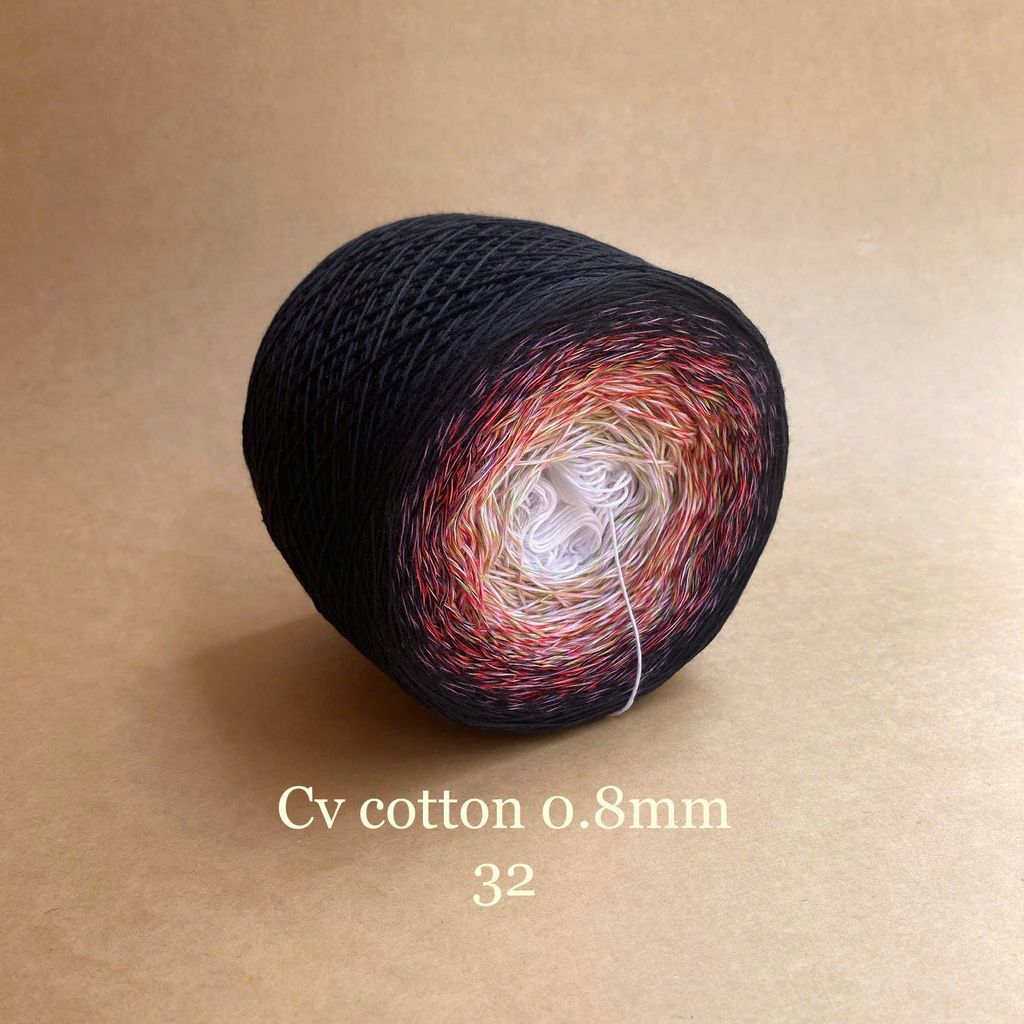 Sợi cầu vồng Cotton 0.8mm, 300g