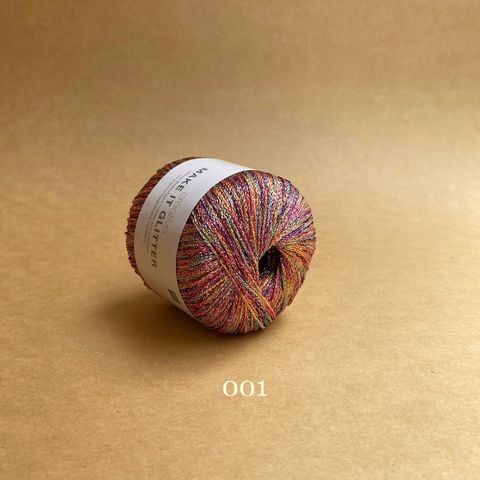 Sợi kim tuyến Creative Make it Glitter nhập từ Rico Design