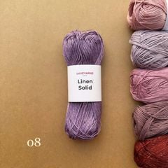 Sợi Linen Solid - Loveyarns, đan móc áo, váy, khăn