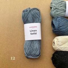 Sợi Linen Solid - Loveyarns, đan móc áo, váy, khăn