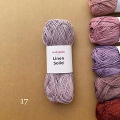 Sợi Linen Solid - Loveyarns, đan móc áo, váy, khăn
