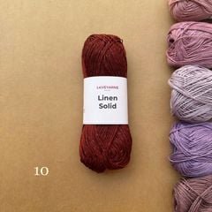 Sợi Linen Solid - Loveyarns, đan móc áo, váy, khăn