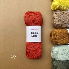 Sợi Linen Solid - Loveyarns, đan móc áo, váy, khăn